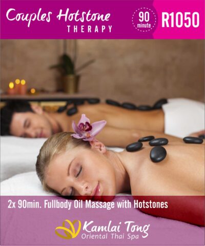 Couples Hotstone Therapy-90min R1050