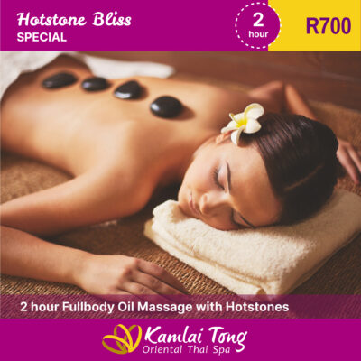 2 Hour Fullbody Oil Massage with Hotstones